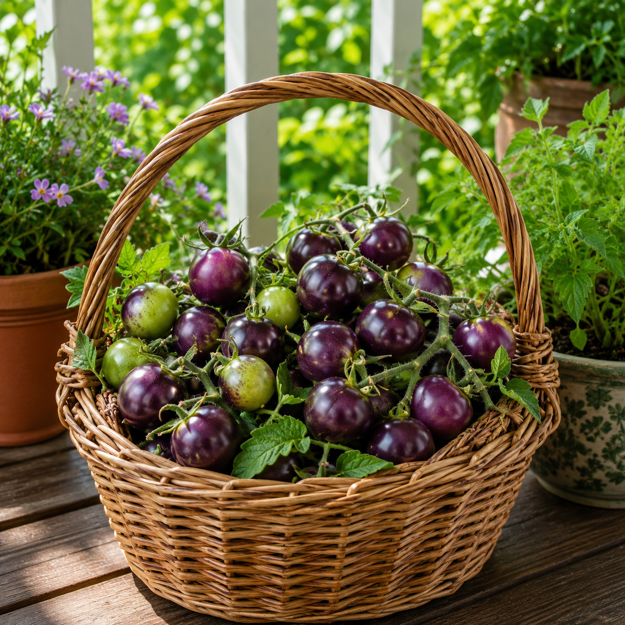 Heirloom Blue Berry Cherry Tomato - 50 Seeds Pack