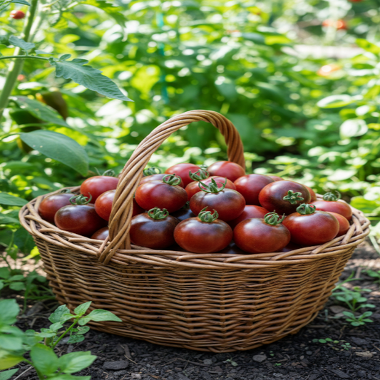 Heirloom Indigo Cherry Tomato - 50 Seeds Pack