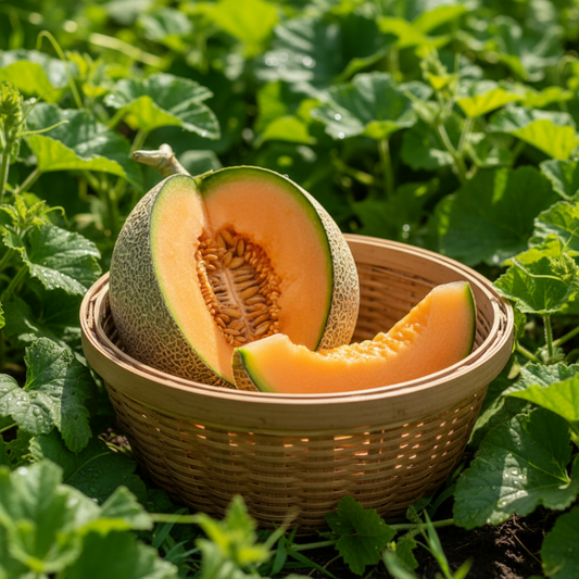 Open Pollinated Muskmelon (Cucumis melo) - 25 Seeds